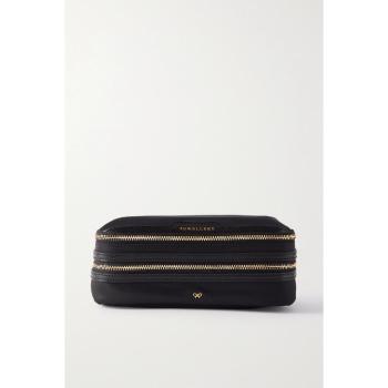 商品Anya Hindmarch | 包邮包税【预售7天发货】 ANYA HINDMARCH 23秋冬 女士 收纳包 皮革边饰尼龙小袋 1647597287812100 5050925152860Black ,商家TLS PARIS,价格¥2735图片