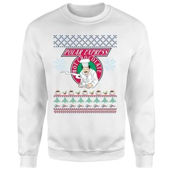 Original Hero | The Polar Express Hot Chocolate Sweatshirt - White,商家Zavvi US,价格¥253