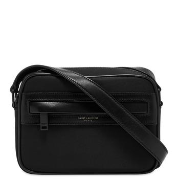 Yves Saint Laurent | Saint Laurent Canvas And Leather Shoulder Bag商品图片,