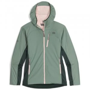 推荐Outdoor Research - Womens Deviator Hoodie - SM Balsam/Grove商品