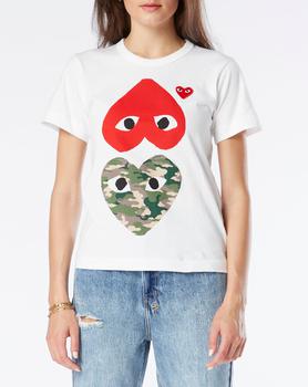 推荐Women's Camouflage Hearts T-Shirt商品