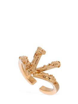 范思哲戒指正品, Versace | V Logo Ring商品图片 额外8折, 额外八折