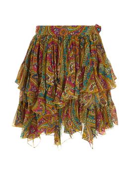 Printed Skirt,价格$472