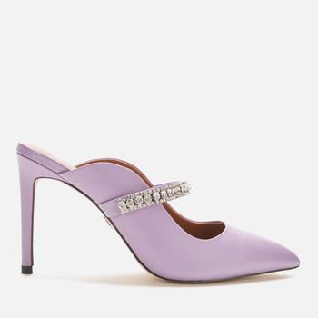 推荐Kurt Geiger London Women's Duke Leather Heeled Mules - Purple商品