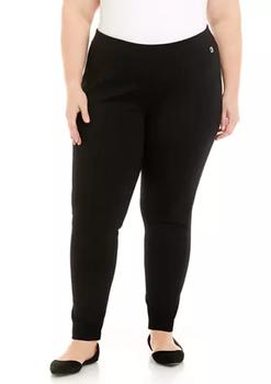 Calvin Klein | Plus Size Pinstripe Ponte Trousers商品图片,