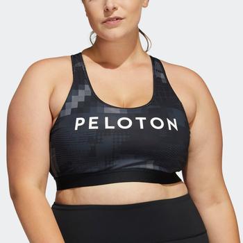 美国adidas plus, Adidas | Women's adidas  x Peloton Digi Motion HEAT.RDY Believe This Bra (Plus Size)商品图片 5折×额外7折, 额外七折
