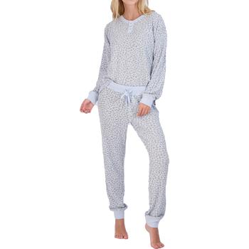 P.J. Salvage | PJ Salvage Ski Jammie Women's 2 Piece Thermal Knit Printed Pajama Sleepwear Set商品图片,3.2折起, 独家减免邮费