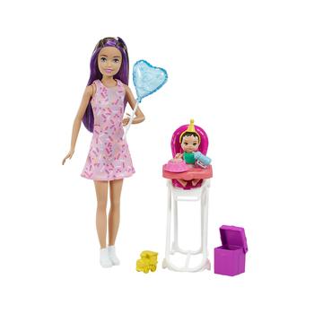 商品Barbie | CLOSEOUT! Skipper® Babysitters Inc™ Dolls and Playset,商家Macy's,价格¥108图片