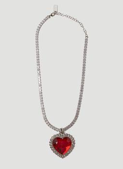 推荐Crystal Heart Necklace in Red商品
