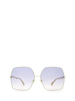 Chloé | Chloé CH0054S gold female sunglasses商品图片,7.2折