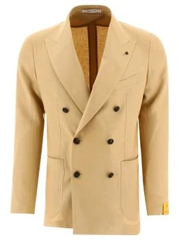 TAGLIATORE | DOUBLE-BREASTED BLAZER,商家Boutiques Premium,价格¥3228