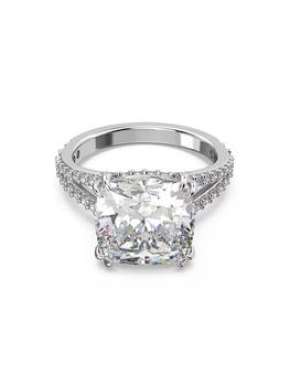 商品Swarovski | Constella Rhodium-Plated & Crystal Cocktail Ring,商家Saks Fifth Avenue,价格¥1473图片
