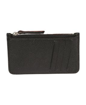 MAISON MARGIELA | Top Zip Logo Detail Card Holder商品图片,7.8折