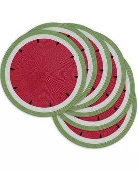 Design Imports | Design Import Summer Day Watermelon Placemats, Set of 6,商家Macy's,价格¥180