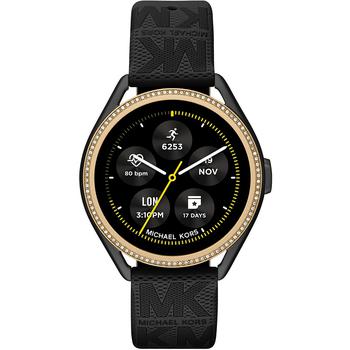 Michael Kors | Access Gen 5e MKGO Black Rubber Smartwatch 43mm商品图片,