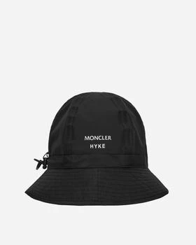 推荐4 Moncler HYKE Bucket Hat Black商品