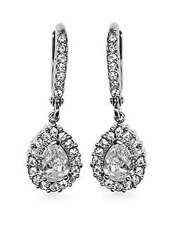 Givenchy | Pear Drop Crystal Drop Earrings商品图片,