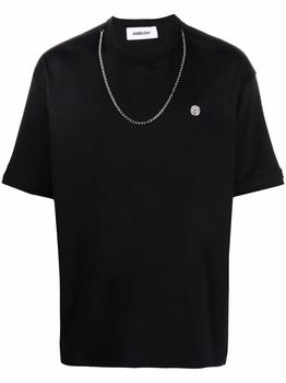 推荐AMBUSH Chain Collar T-Shirt Black商品