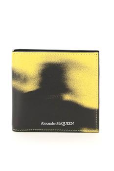 商品Alexander McQueen | Alexander mcqueen printed leather bi-fold wallet,商家Baltini,价格¥1267图片