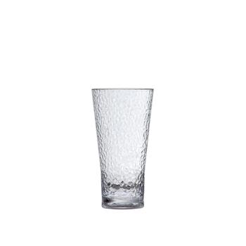 商品Fortessa | Fortessa Outside Copolyester 20 Ounce Hammered Iced Beverage Glass, Set of 6,商家Premium Outlets,价格¥472图片