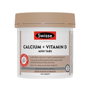 商品Swisse | Swisse钙+维生素D迷你片 300片,商家Bonded Warehouse Collection Store,价格¥111图片