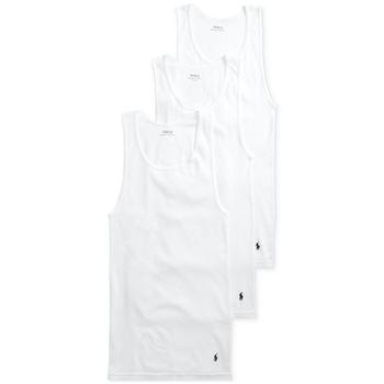 商品Ralph Lauren | Men's Classic-Fit Tank Top, 3-Pack,商家Macy's,价格¥346图片
