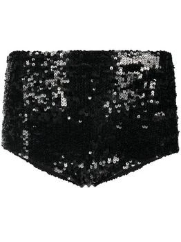 Parosh | P.A.R.O.S.H. sequin mini-shorts,商家Baltini,价格¥856
