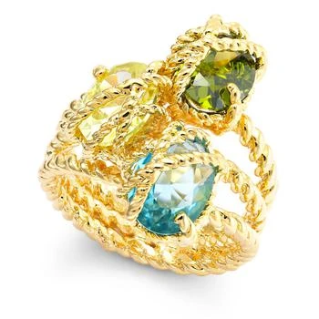 Charter Club | Stone Trio Rope Ring in Gold Plate, Created for Macy's,商家Macy's,价格¥276
