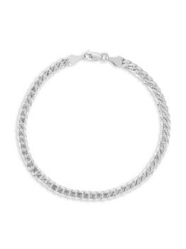 商品Saks Fifth Avenue | 14K White Gold Cuban Chain Bracelet,商家Saks OFF 5TH,价格¥9628图片