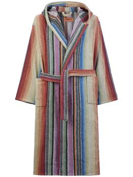 商品MISSONI HOME COLLECTION | Archie Hooded Bathrobe,商家LUISAVIAROMA,价格¥3738图片