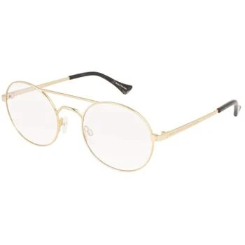 Prive Revaux | Prive Revaux Unisex Eyeglasses - Gold Round Full-Rim Frame | The Jane Champagne Gold,商家My Gift Stop,价格¥98