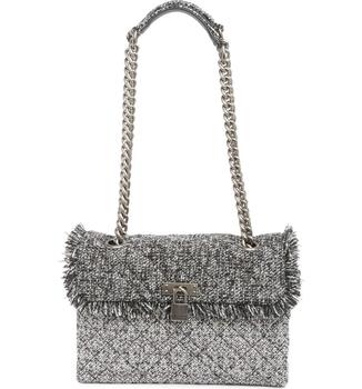 Kurt Geiger | KURT GEIGER Tweed Brixton Dual Shoulder Lock Bag商品图片,5.1折