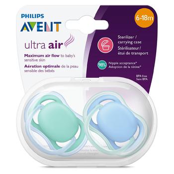 商品Avent | Ultra Air Pacifier 6-18 Months,商家Walgreens,价格¥69图片