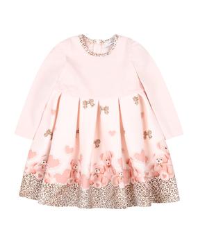 商品Pink Dress For Baby Girl With Bears图片