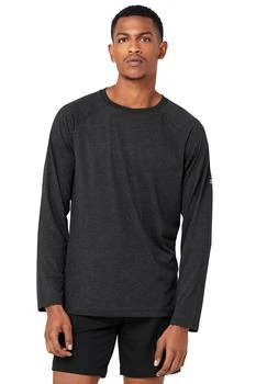 Alo | Triumph Long Sleeve Tee - Black,商家Alo yoga,价格¥481