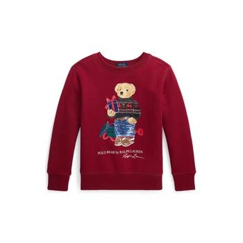 Ralph Lauren | Polo Bear Fleece Sweatshirt (Toddler/Little Kids) 7.3折起