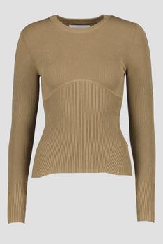 ck卫衣, Calvin Klein | Womens Calvin Klein Green Bust Detailing Sweatshirt商品图片 
