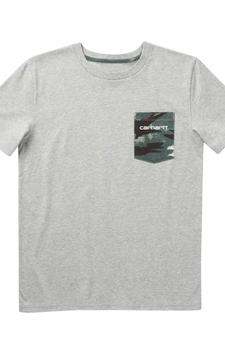 Carhartt | (CA6264) SS Pocket T-Shirt - Grey Heather商品图片,5.4折