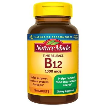 Nature Made | Vitamin B12 1000 mcg Time Release Tablets,商家Walgreens,价格¥183