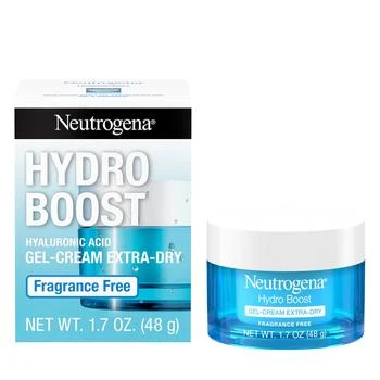 推荐Neutrogena Hydro Boost Hyaluronic Acid Hydrating Face Moisturizer Gel-Cream to Hydrate and Smooth Extra-Dry Skin, 1.7 oz商品