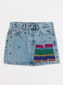 Marni | Marni skirt in denim with fabric monogram 6.4折