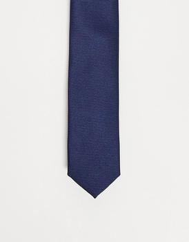 商品ASOS | ASOS DESIGN skinny tie in navy,商家ASOS,价格¥65图片