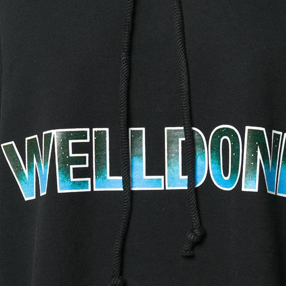 we11done卫衣好不好, We11done | WE11DONE 男黑色男士卫衣/帽衫 WD-TP5-19-500-U-BK商品图片 独家减免邮费