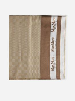 maxmara围巾, Max Mara | Hans silk  wool and cotton stole商品图片 