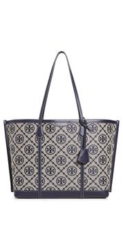 tory burch真假, Tory Burch | 女式 Perry T字母提花包商品图片 满1件减$13, 满一件减$13