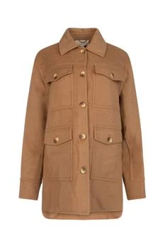 Michael Kors | Michael Michael Kors Multi-Pocket Buttoned Jacket 4.7折, 独家减免邮费