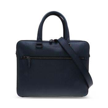 菲拉格慕包单肩包, Salvatore Ferragamo | Salvatore Ferragamo 男士蓝色皮革公文包 24-0458-723544商品图片 满$100享9.5折, 满折