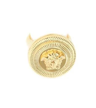 推荐Versace Medusa Biggie Logo Engraved Ring商品