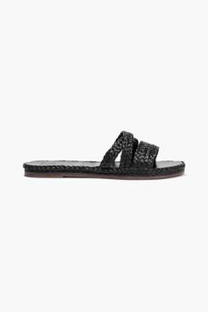 Manebi, MANEBÍ | Yucatan braided raffia slides商品图片 5.4折