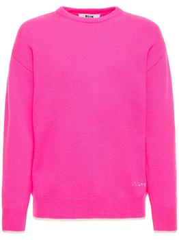 推荐Cashmere & Wool Knit Crewneck Sweater商品